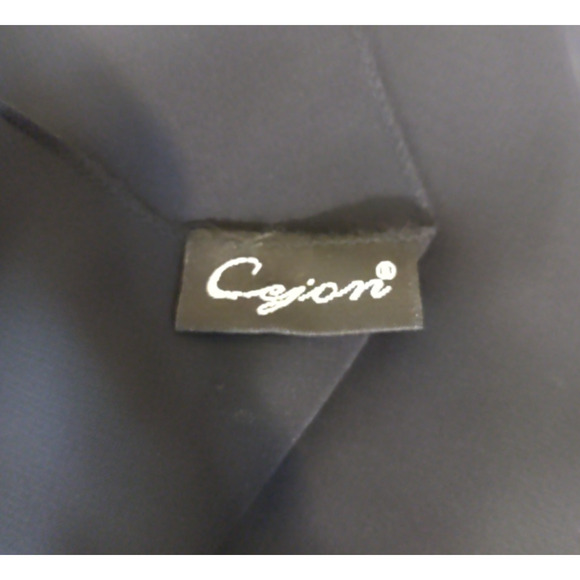 Cejon Black Sheer Scarf Rectangle 60" X 13 Funeral Church Business - Picture 4 of 8